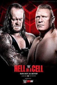 WWE Hell in a Cell (2015) afişi