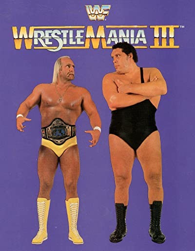 WrestleMania 3 (1987) afişi