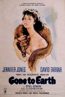 Gone to Earth (1950) afişi