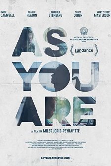 As You Are (2016) afişi