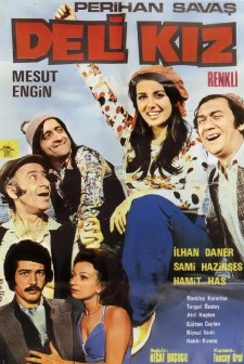 Deli Kız (1975) afişi