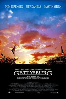 Gettysburg (1993) afişi