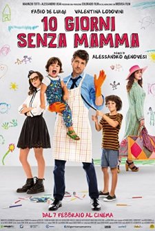 10 giorni senza mamma (2019) afişi