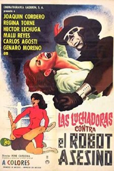 Las luchadoras vs el robot asesino (1969) afişi