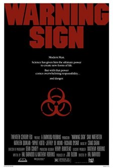 Warning Sign (1985) afişi