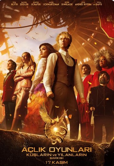 Açlık Oyunları: Kuşların ve Yılanların Şarkısı (2023) afişi