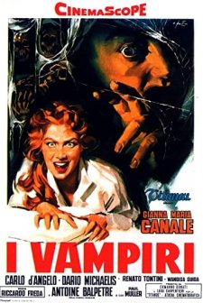 I Vampiri (1957) afişi