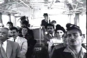 Otobüs Yolcuları Fotoğrafı