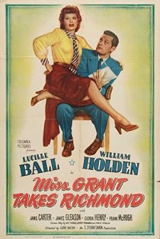 Miss Grant Takes Richmond (1949) afişi
