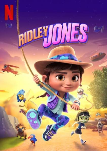 Ridley Jones: Müzenin Koruyucusu (2021) afişi