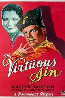 The Virtuous Sin (1930) afişi