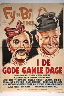 I De Gode, Gamle Dage (1940) afişi