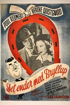 Det Ender Med Bryllup (1943) afişi