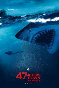 47 Meters Down: The Wreck (2025) afişi