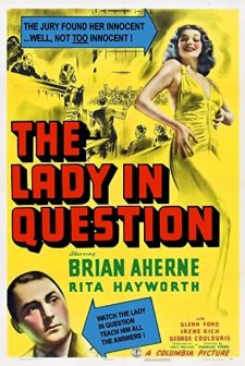 The Lady In Question (1940) afişi