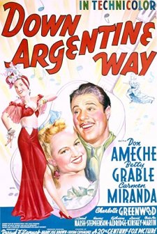 Down Argentine Way (1940) afişi