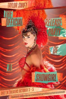 Taylor Swift: The Official Release Party of a Showgirl (2025) afişi