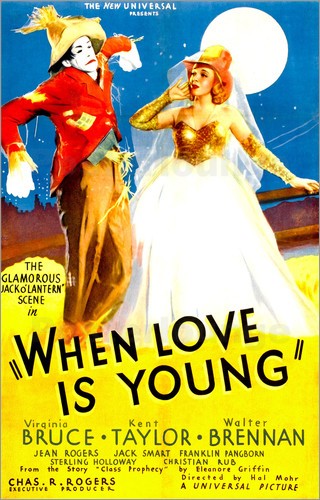 When Love Is Young (1937) afişi