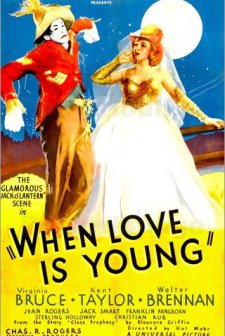 When Love Is Young (1937) afişi
