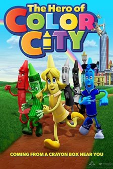 The Hero Of Color City (2014) afişi