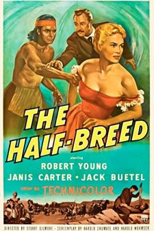 The Half-breed (1952) afişi