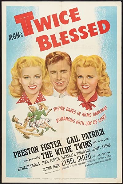 Twice Blessed (1945) afişi
