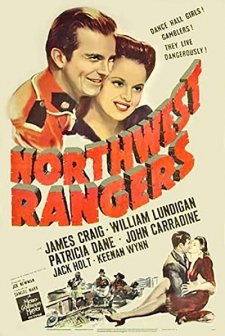 Northwest Rangers (1942) afişi