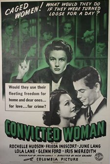 Convicted Woman (1940) afişi