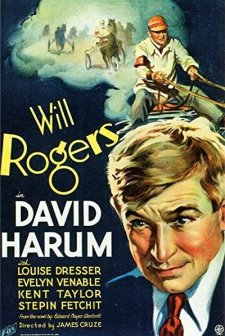 David Harum (1934) afişi