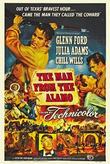 Alamo Kalesindeki Adam (1953) afişi