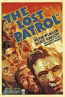 The Lost Patrol (1934) afişi