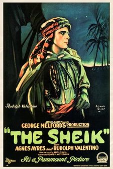 The Sheik (1921) afişi