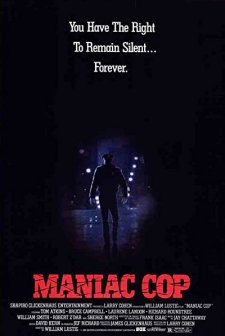 Manyak Polis (1988) afişi