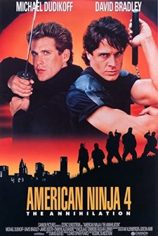 Amerikan Ninja 4 (1990) afişi