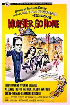 Munster, Go Home! (1966) afişi