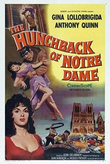 Notre Dame'ın Kamburu (1956) afişi