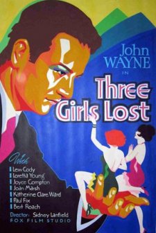 Three Girls Lost (1931) afişi