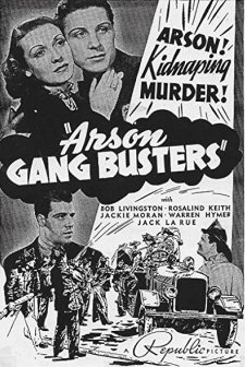 Arson Gang Busters (1938) afişi