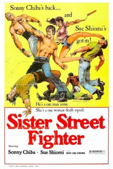 Sister Street Fighter (1974) afişi