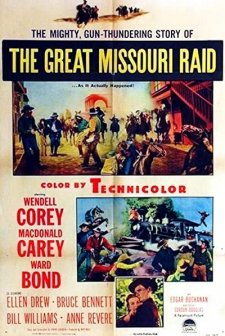 The Great Missouri Raid (1951) afişi