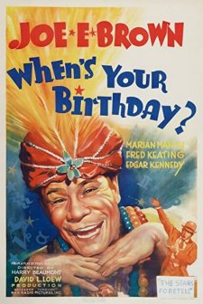 Doğum Günün Ne Zaman? (1937) afişi
