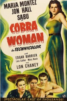 Cobra Woman (1944) afişi