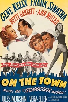 On The Town (1949) afişi