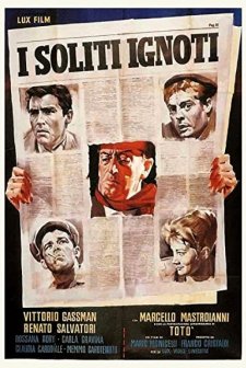 The Big Deal On Madonna Street (1958) afişi