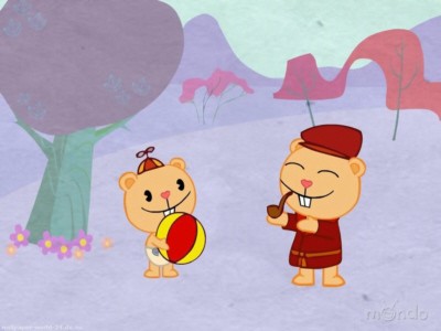 Mutlu Ağaç Dostları Fotoğrafı