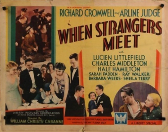 When Strangers Meet (1934) afişi