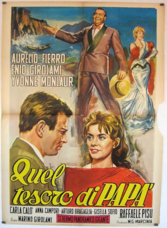 Quel Tesoro Di Papà (1959) afişi