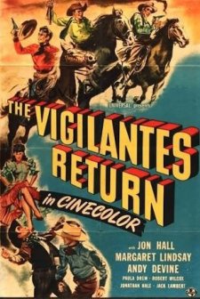 The Vigilantes Return (1947) afişi