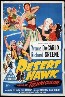The Desert Hawk (1950) afişi