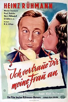 Ich Vertraue Dir Meine Frau An (1943) afişi